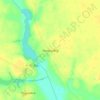 Топографічна карта Лемешівка, висота, рельєф