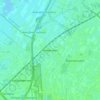 Топографічна карта Holkerveen, висота, рельєф