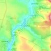 Топографічна карта Свіршківці, висота, рельєф