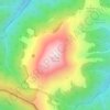 Топографічна карта Чивчин, висота, рельєф
