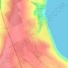 Топографічна карта Холодна Балка, висота, рельєф