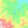 Топографічна карта Plan de la Arada, висота, рельєф