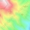 Топографічна карта Аппалачі, висота, рельєф