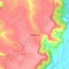 Топографічна карта Глинське, висота, рельєф