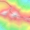 Топографічна карта Gasherbrum II 加舒尔布鲁木第二峰, висота, рельєф
