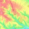 Топографічна карта Почапинці, висота, рельєф