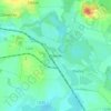 Топографічна карта Dubenec, висота, рельєф
