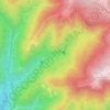 Топографічна карта Р, висота, рельєф