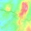Топографічна карта Okapi, висота, рельєф