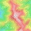 Топографічна карта Підпула, висота, рельєф