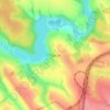 Топографічна карта Тартак, висота, рельєф