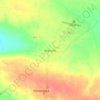 Топографічна карта Воронів, висота, рельєф