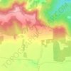 Топографічна карта Вахнівці, висота, рельєф
