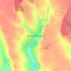 Топографічна карта Велика Мочулка, висота, рельєф