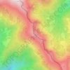 Топографічна карта Дземброня, висота, рельєф
