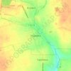 Топографічна карта Пашківка, висота, рельєф