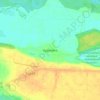 Топографічна карта Куданівка, висота, рельєф