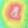 Топографічна карта Etna, висота, рельєф