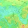 Топографічна карта Стригани, висота, рельєф