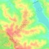 Топографічна карта Прилбичі, висота, рельєф
