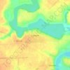 Топографічна карта Глушки, висота, рельєф