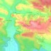 Топографічна карта Великі Гори, висота, рельєф