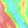 Топографічна карта Надрічне, висота, рельєф