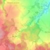 Топографічна карта Zhoř, висота, рельєф