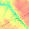 Топографічна карта Турщина, висота, рельєф