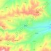 Топографічна карта 措周乡, висота, рельєф