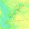 Топографічна карта Бригинці, висота, рельєф