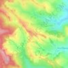 Топографічна карта Снячів, висота, рельєф