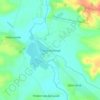 Топографічна карта Пересопниця, висота, рельєф