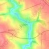 Топографічна карта Гродзеве, висота, рельєф