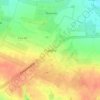 Топографічна карта Піддубці, висота, рельєф