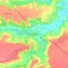 Топографічна карта Барахти, висота, рельєф
