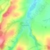 Топографічна карта Башкултаево, висота, рельєф