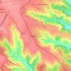 Топографічна карта Смільчинці, висота, рельєф