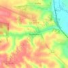 Топографічна карта Бронники, висота, рельєф