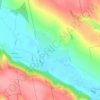 Топографічна карта Докторово, висота, рельєф