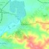 Топографічна карта Вовчатичі, висота, рельєф