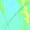 Топографічна карта Bushrod, висота, рельєф