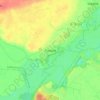 Топографічна карта Томахів, висота, рельєф