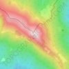 Топографічна карта Пікуй, висота, рельєф