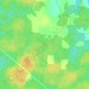 Топографічна карта Смоленсько-Московська височина, висота, рельєф