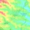 Топографічна карта Новосільці, висота, рельєф