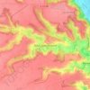 Топографічна карта Малі Дмитровичі, висота, рельєф