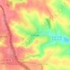 Топографічна карта Очитків, висота, рельєф
