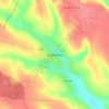 Топографічна карта Крачківка, висота, рельєф