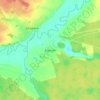 Топографічна карта Корчин, висота, рельєф